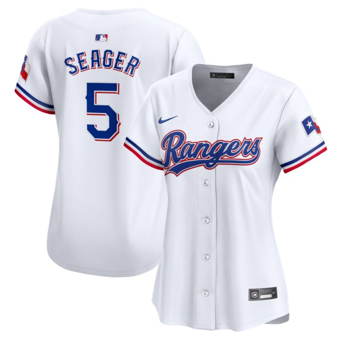 Women’s Texas Rangers Corey Seager Nike White Home Limited Player Jersey