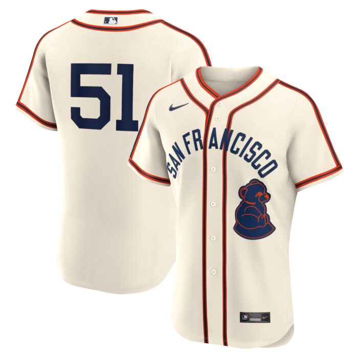 Men’s San Francisco Giants Jung Hoo Lee Nike Cream 2024 Rickwood Classic Authentic Player Jersey