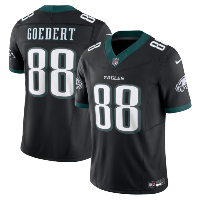 Men’s Philadelphia Eagles Dallas Goedert Nike Black Alternate Vapor F.U.S.E. Limited Jersey