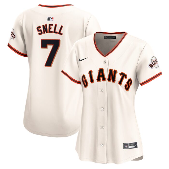 Women’s San Francisco Giants Blake Snell Nike Cream Home Limited Jersey