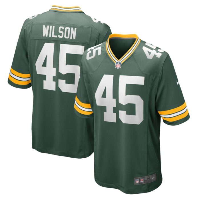 Men’s Green Bay Packers Eric Wilson Nike Green Home Game Player Jersey