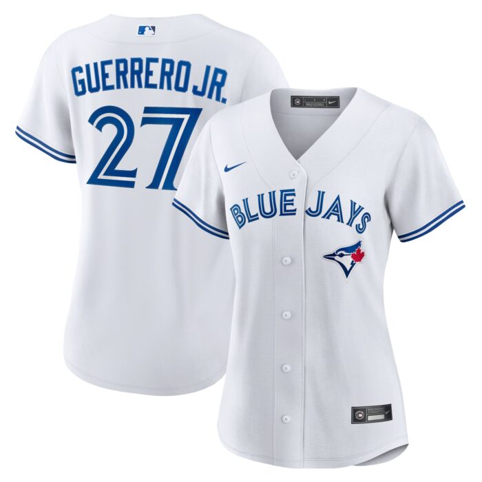 Women’s Toronto Blue Jays Vladimir Guerrero Jr. Nike White Home Replica Player Jersey