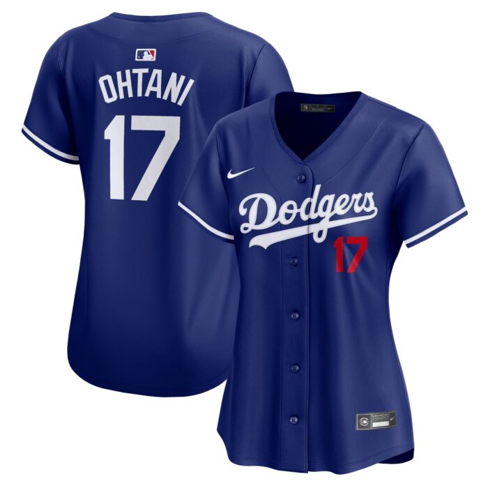 Women’s Los Angeles Dodgers Shohei Ohtani Nike Royal Alternate Limited Player Jersey