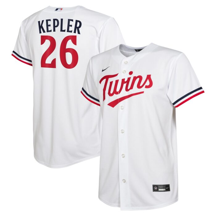 Youth Minnesota Twins Max Kepler Nike White Alternate Replica Player Jersey