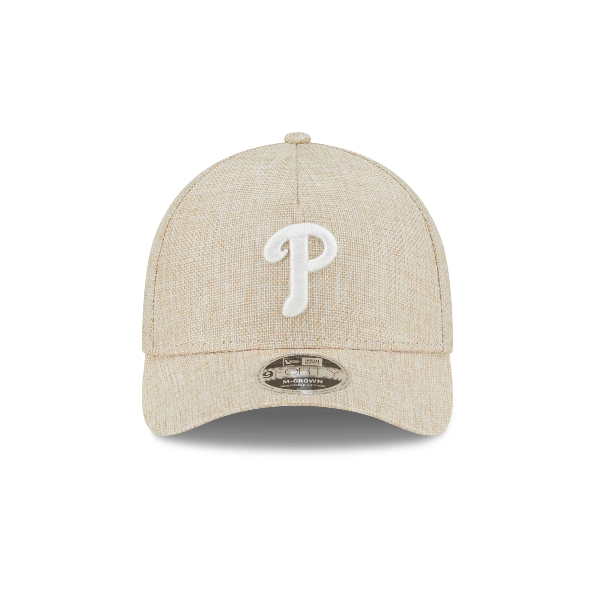 Philadelphia Phillies Cotton Weave Stone 9FORTY M-Crown A-Frame Snapback Hat