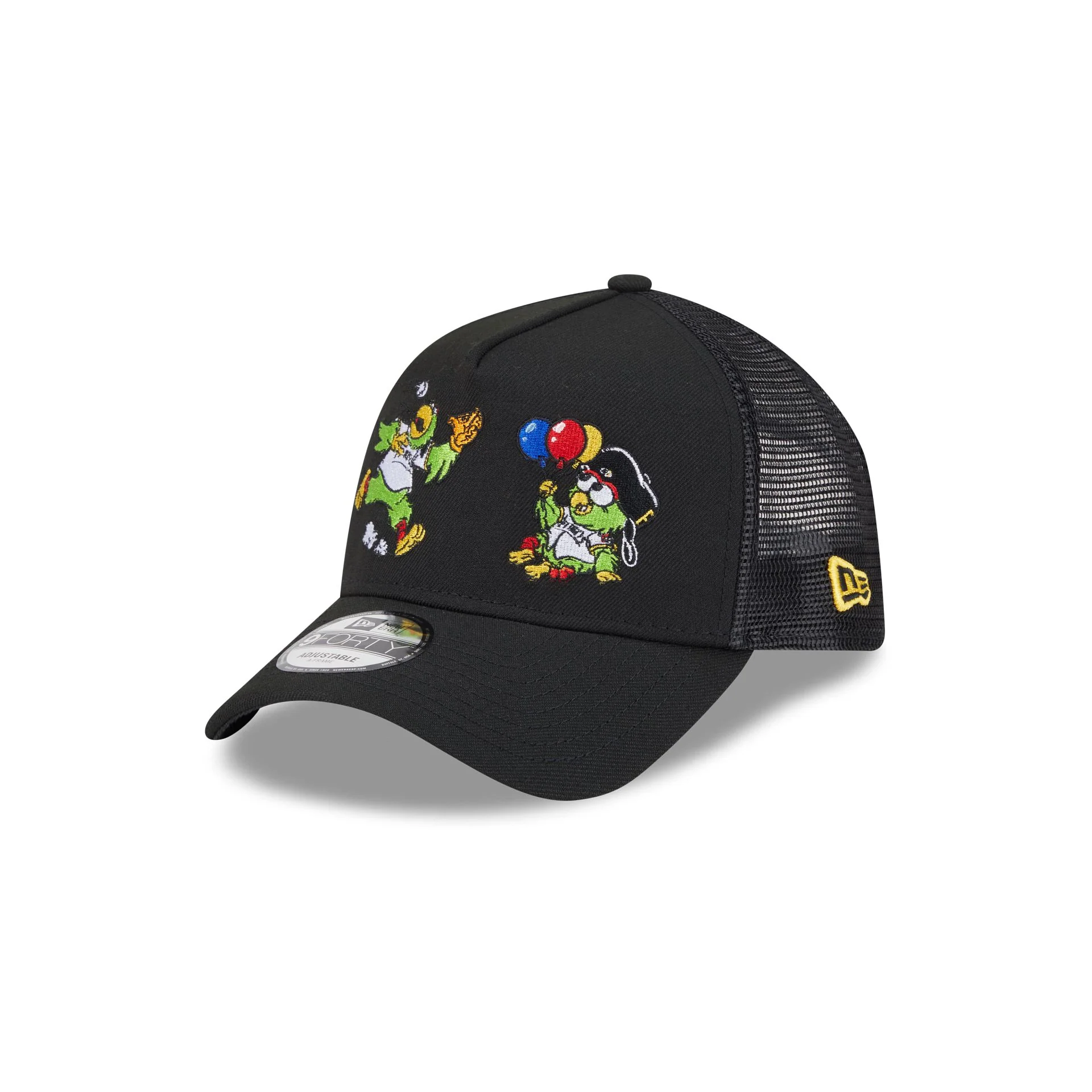 Pittsburgh Pirates Generation Mascots 9FORTY A-Frame Trucker Hat