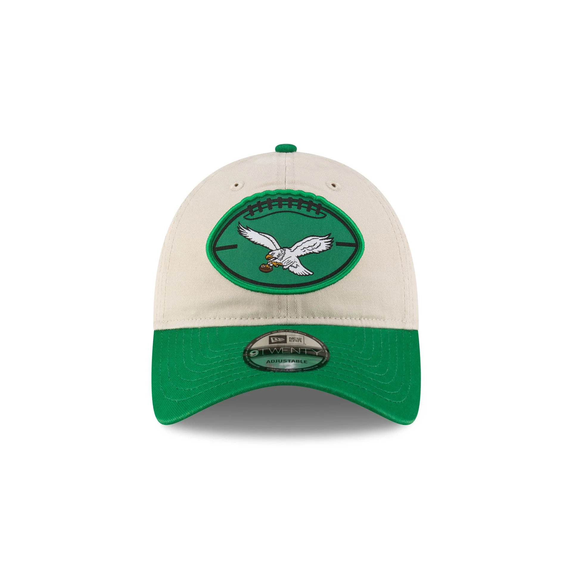 Philadelphia Eagles 2024 Historic Sideline 9TWENTY Adjustable Hat