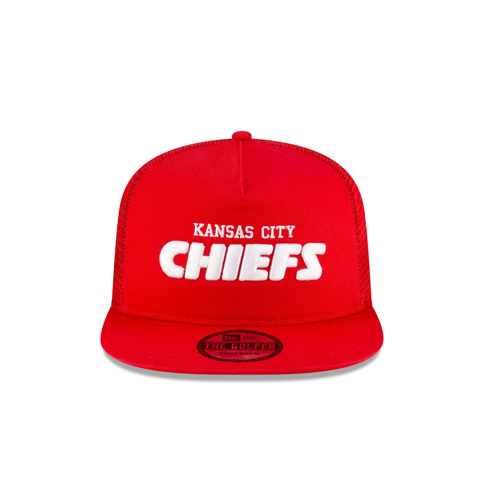 Kansas City Chiefs Washed Script Golfer Snapback