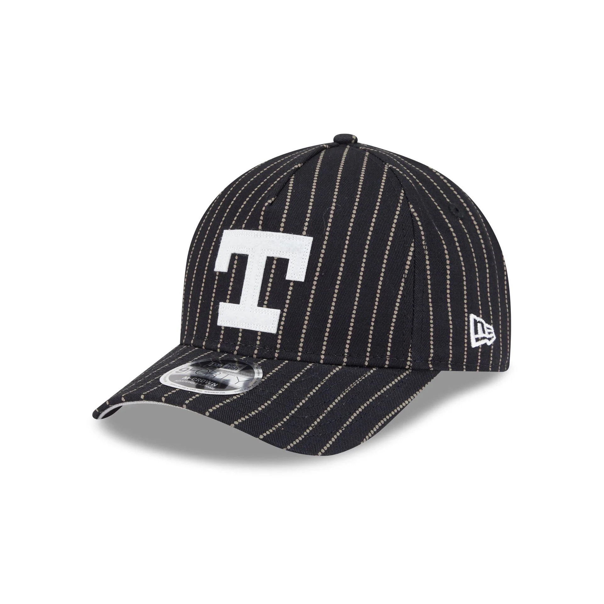 Texas Rangers Dotted Pinstripe 9FORTY M-Crown A-Frame Adjustable Hat