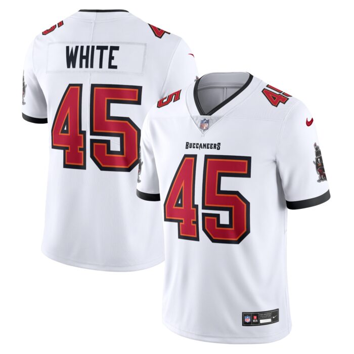 Men’s Tampa Bay Buccaneers Devin White Nike White Vapor Untouchable Limited Jersey
