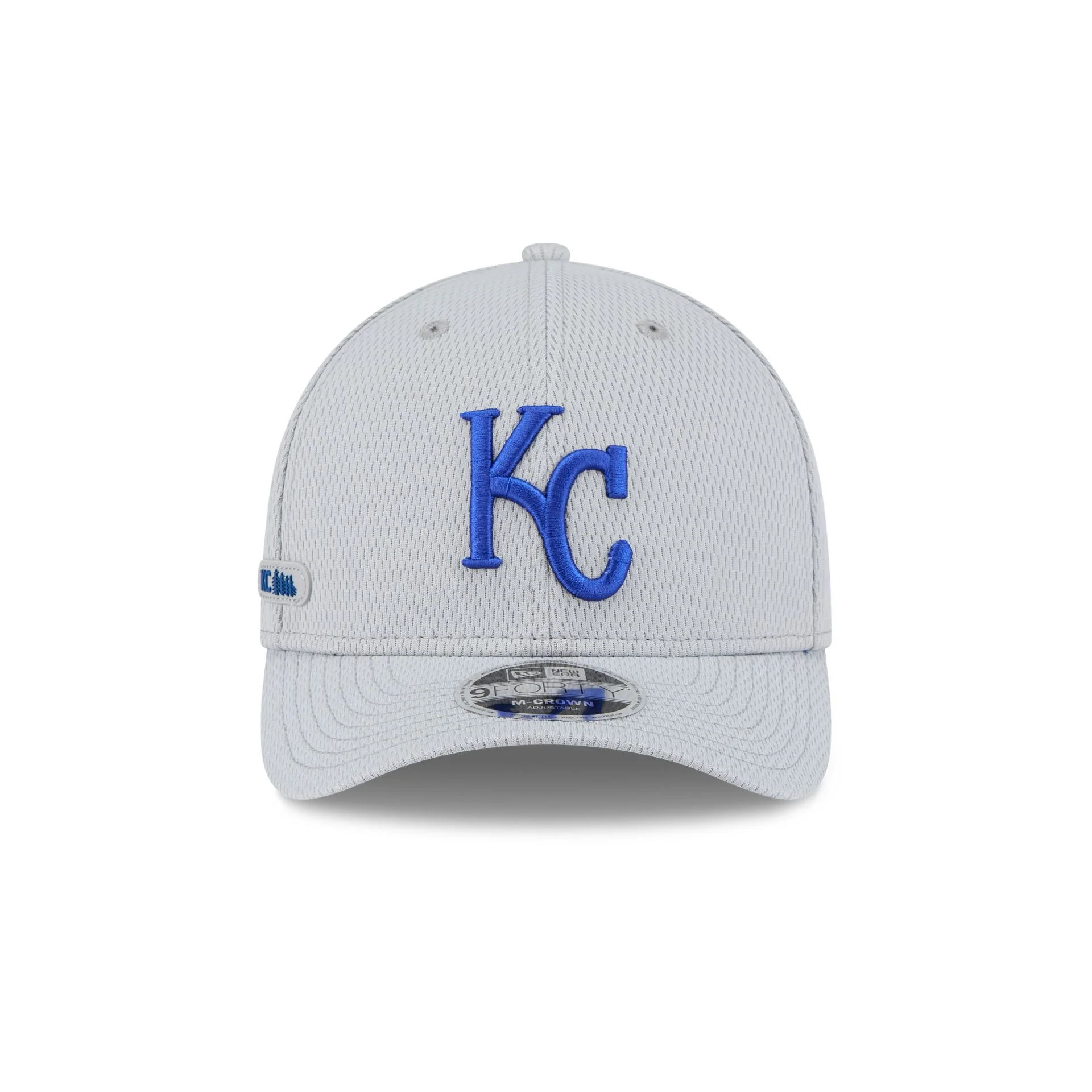 Kansas City Royals 2025 Clubhouse Gray 9FORTY M-Crown Snapback Hat