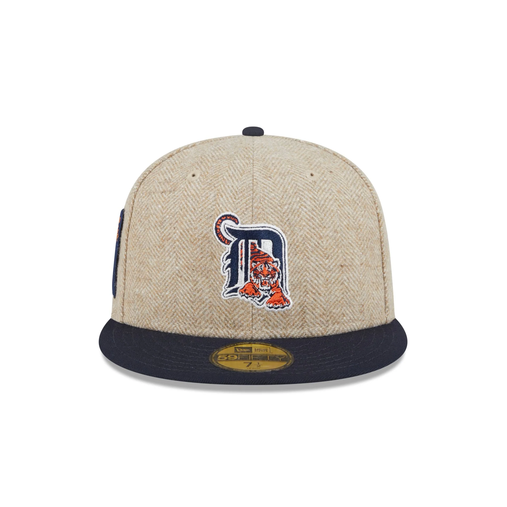 Detroit Tigers Herringbone Moon 59FIFTY Fitted Hat
