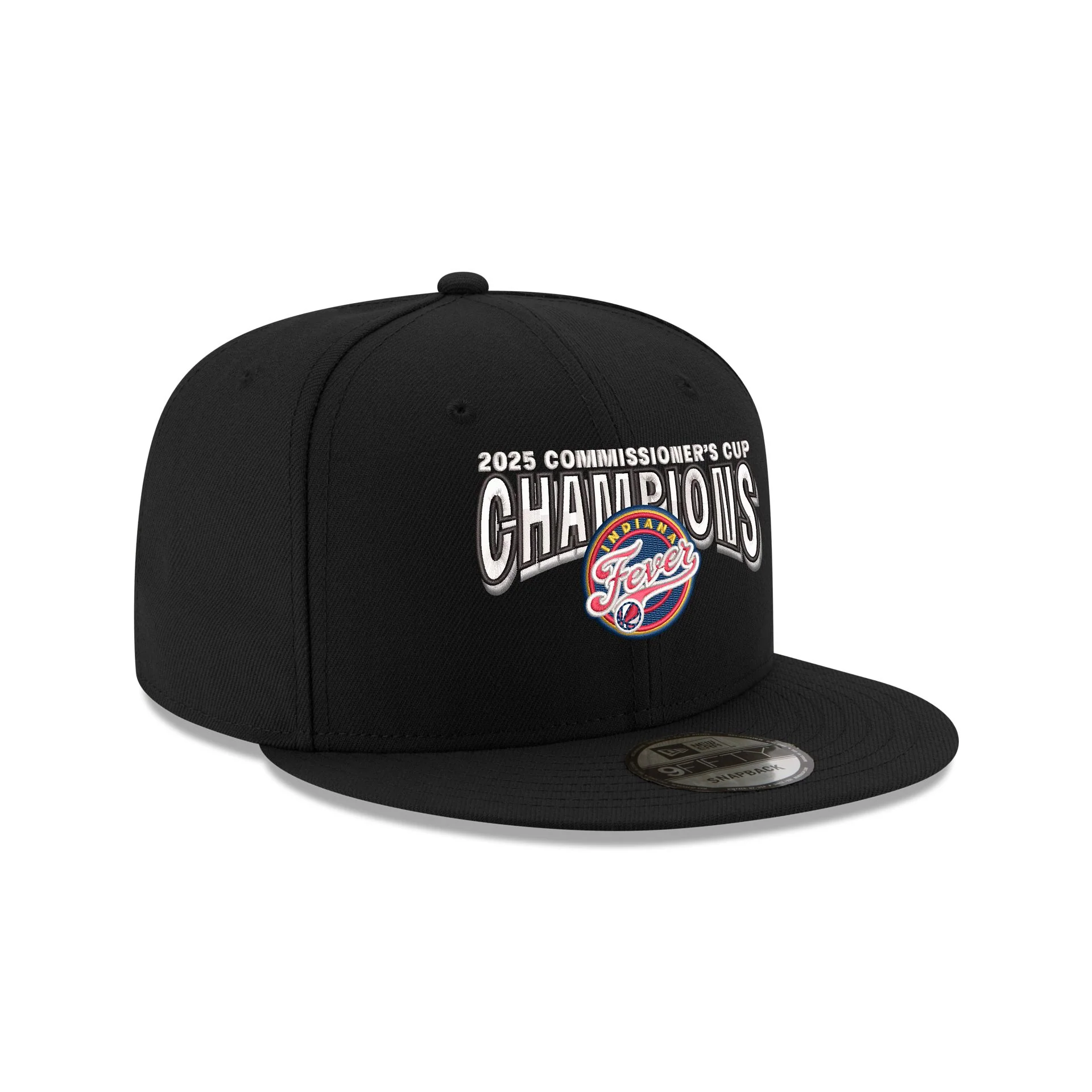 Indiana Fever 2025 WNBA Commissioner's Cup Champions 9FIFTY Snapback Hat
