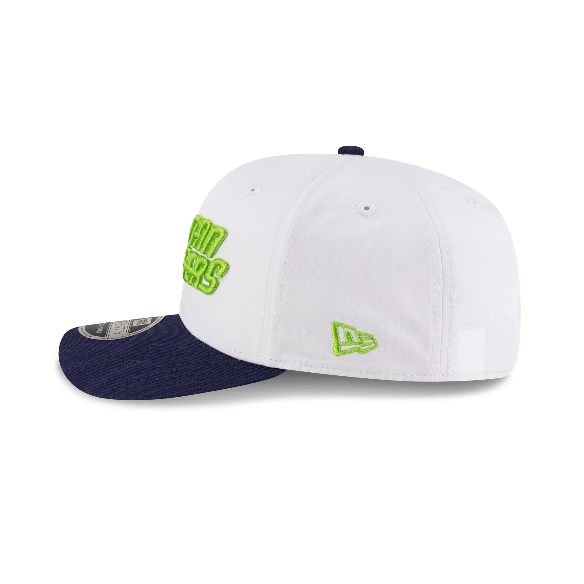 Hub City Spartanburgers Optic White 9SEVENTY Stretch-Snap Hat