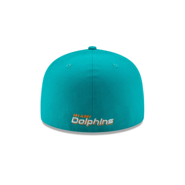 Miami Dolphins Teal 59FIFTY Fitted Hat