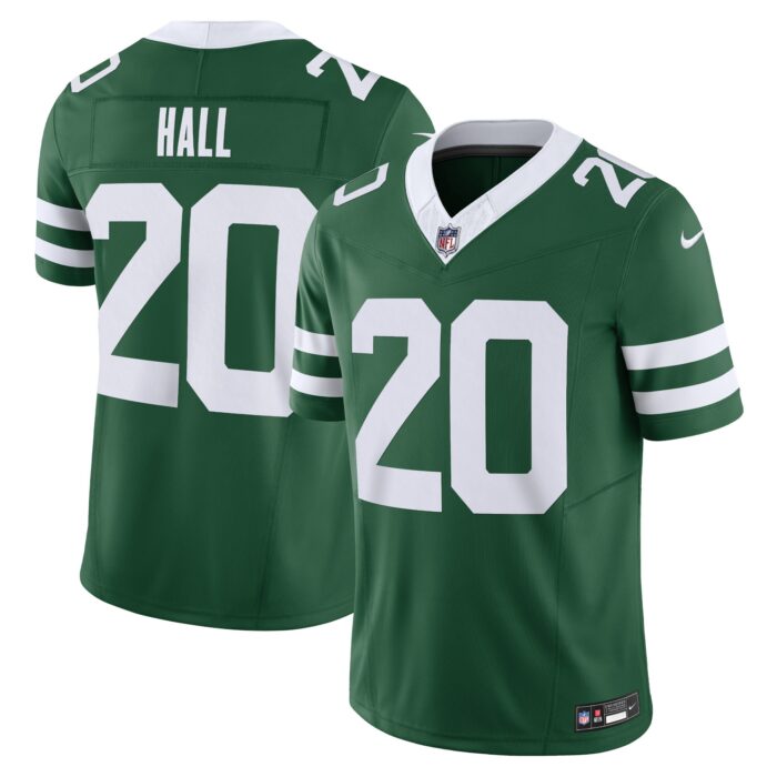 Men’s New York Jets Breece Hall Nike Legacy Green Vapor F.U.S.E. Limited Jersey
