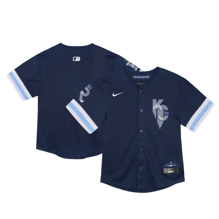 Toddler Kansas City Royals  Nike Navy City Connect Limited Jersey