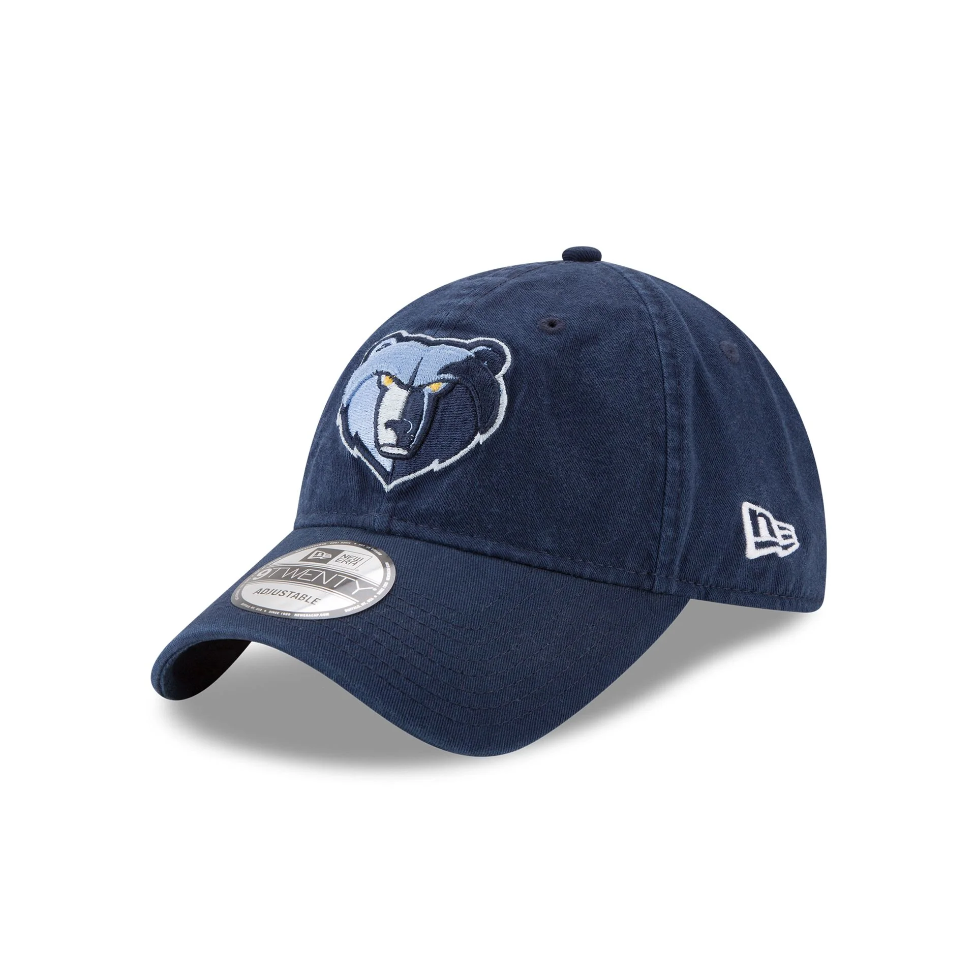 Memphis Grizzlies Core Classic Blue 9TWENTY Adjustable Hat