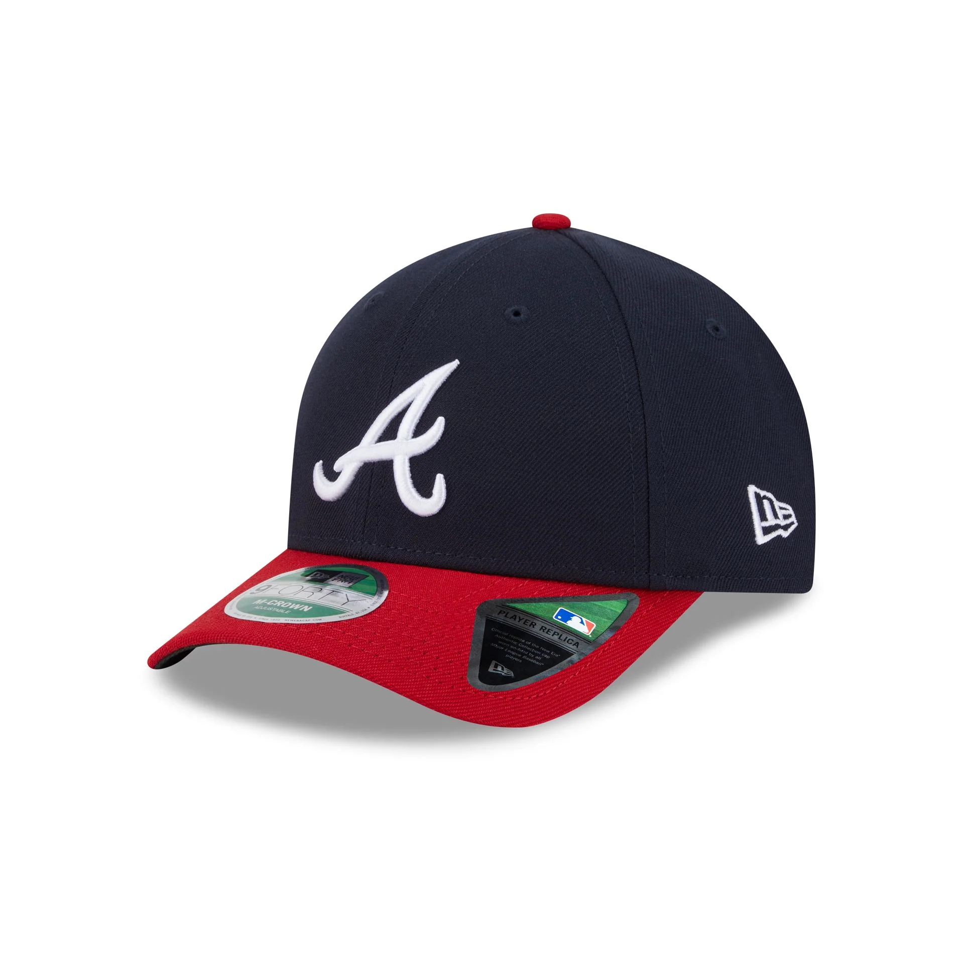 Atlanta Braves Kids Authentic Collection 9FORTY M-Crown Snapback Hat