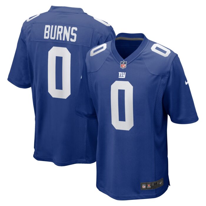 Men’s New York Giants Brian Burns Nike Royal Game Player Jersey
