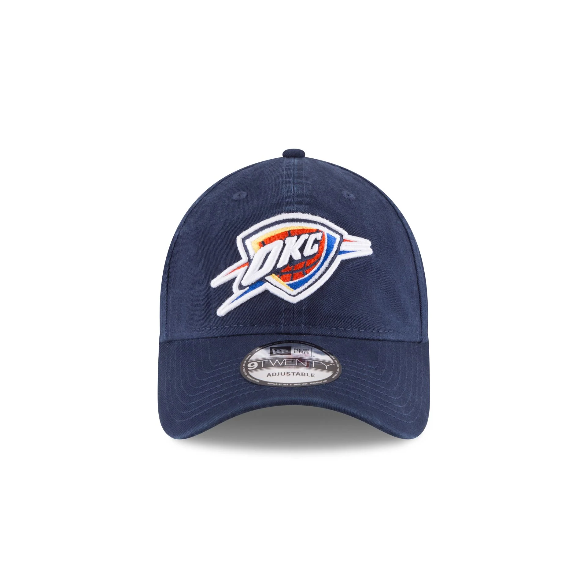 Oklahoma City Thunder 2025 NBA Champions Sidepatch 9TWENTY Adjustable Hat