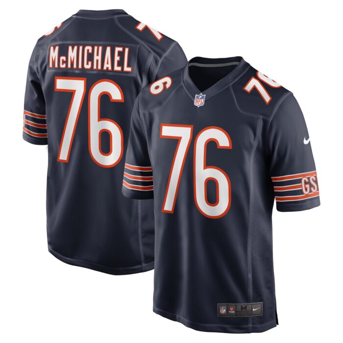 Men’s Chicago Bears Steve McMichael Nike Navy Retired Player Game Jersey