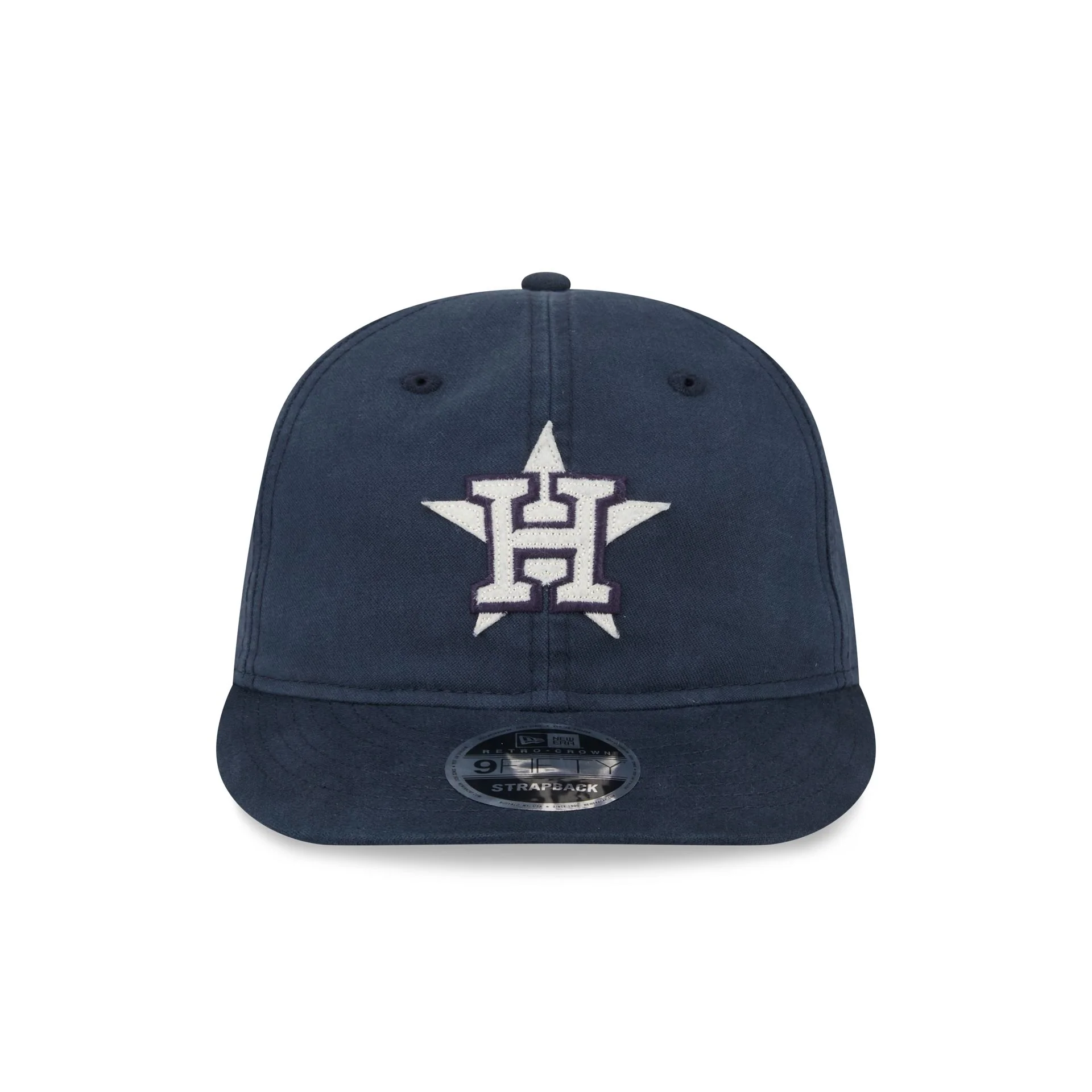 Houston Astros Canvas Felt Retro Crown 9FIFTY Adjustable Hat