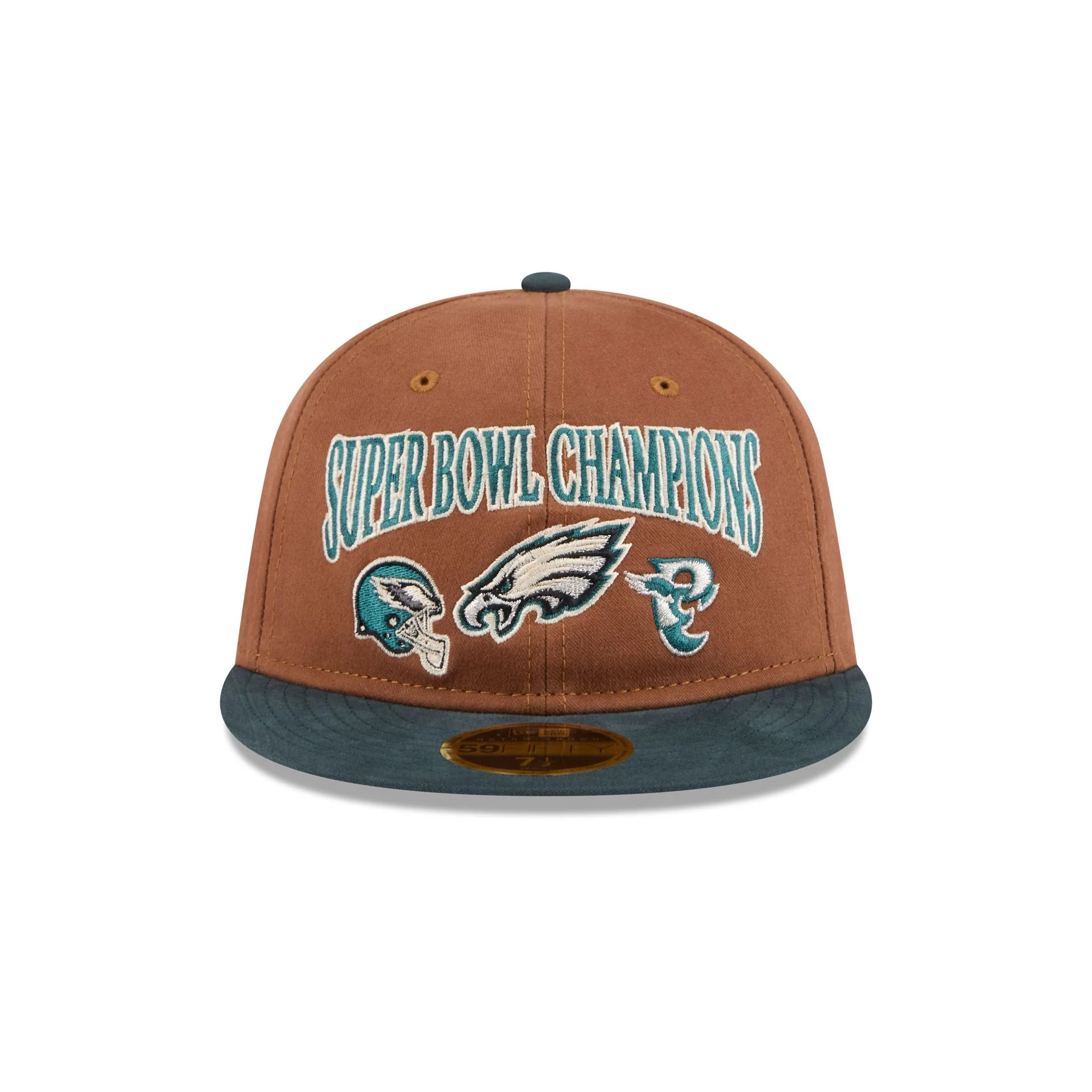 Philadelphia Eagles Champions Retro Crown 59FIFTY Fitted Hat