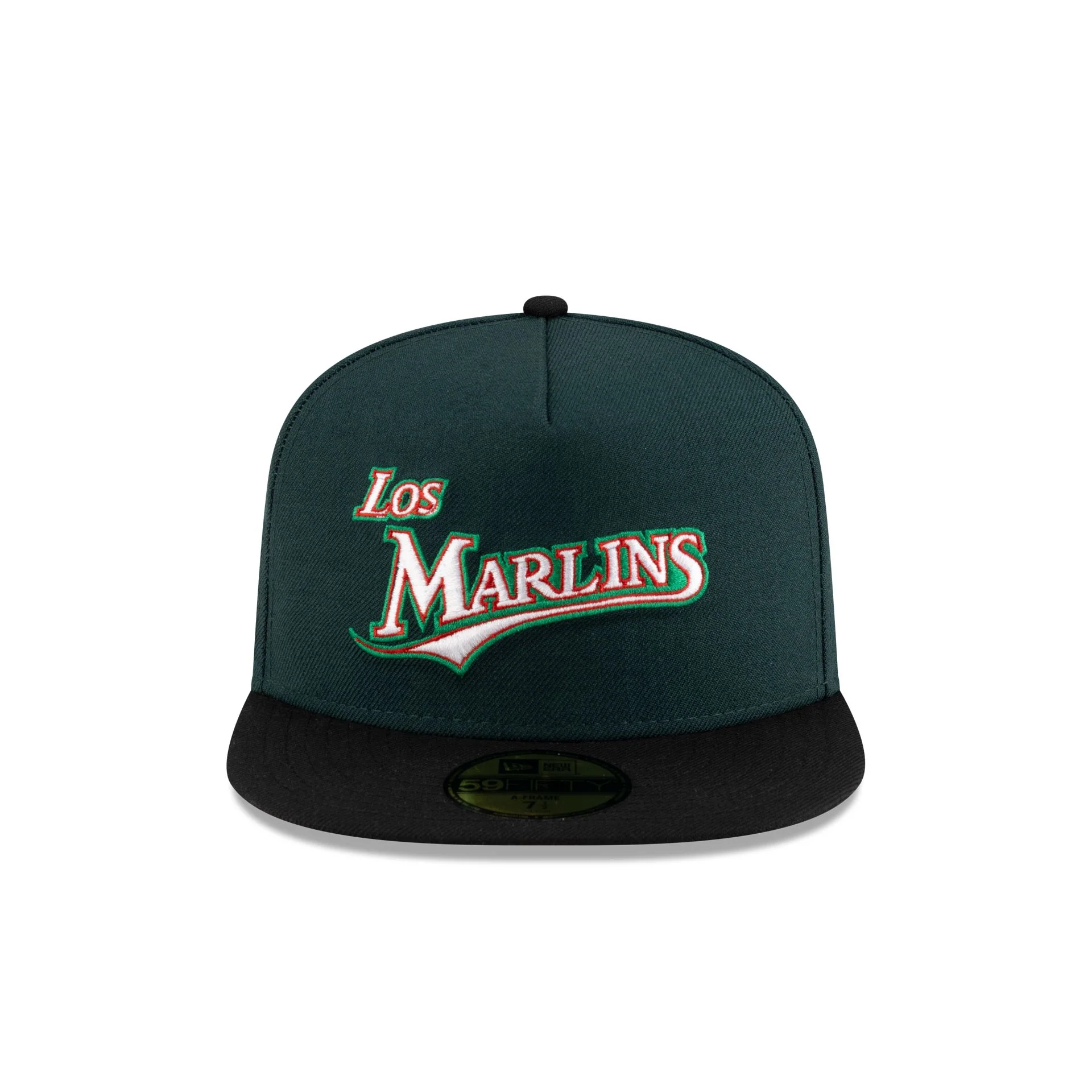 Just Caps Cinco de Mayo Miami Marlins 59FIFTY A-Frame Fitted Hat