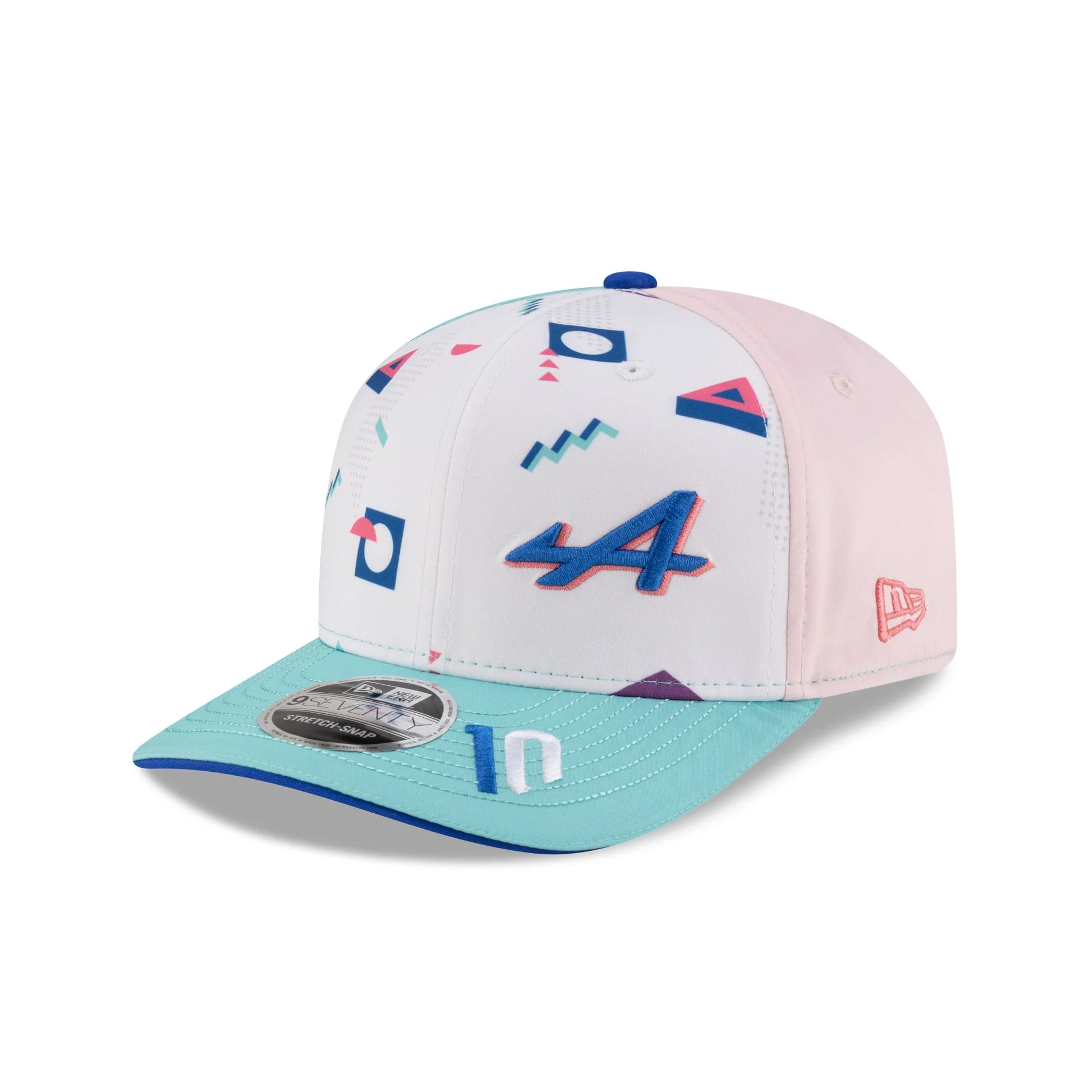 2025 Miami Race Special BWT Alpine F1 Team Pierre Gasly 9SEVENTY Stretch-Snap Hat