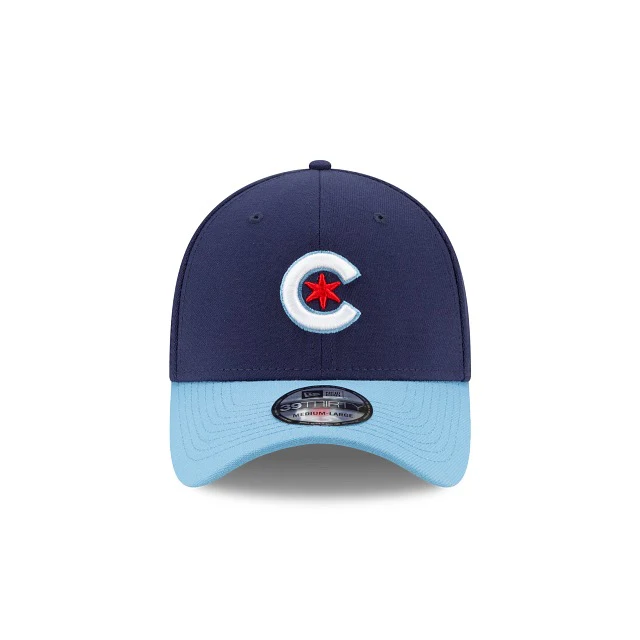 Chicago Cubs City Connect 39THIRTY Stretch Fit Hat