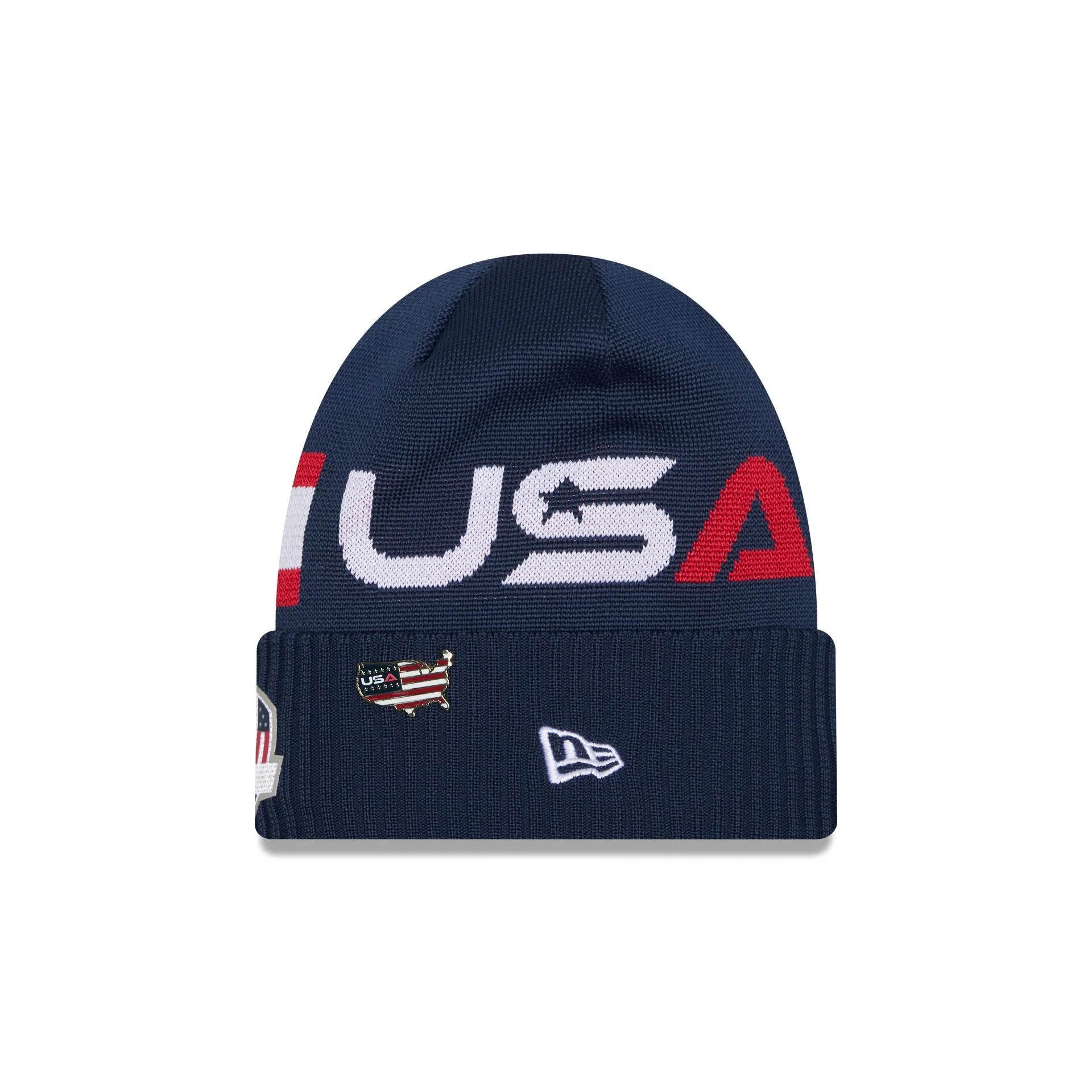 2025 Ryder Cup Team USA Navy Knit Beanie