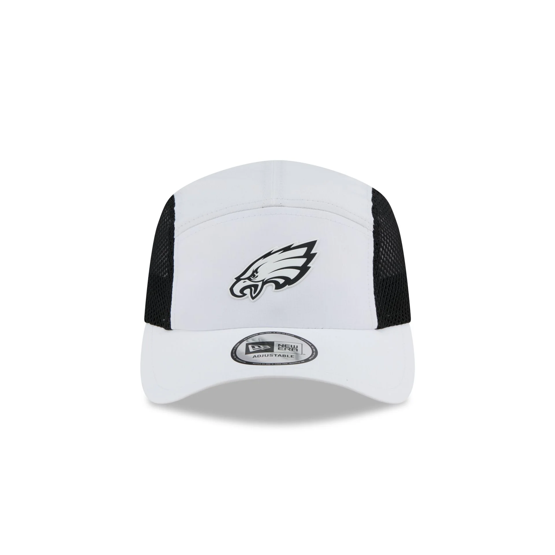 Philadelphia Eagles White Poly Runner Adjustable Hat