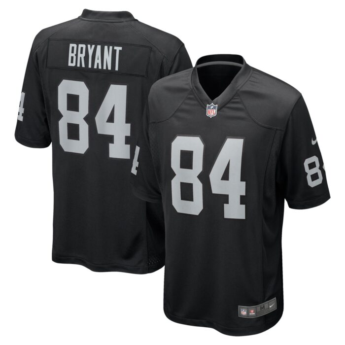 Men’s Las Vegas Raiders Harrison Bryant Nike Black Team Game Jersey