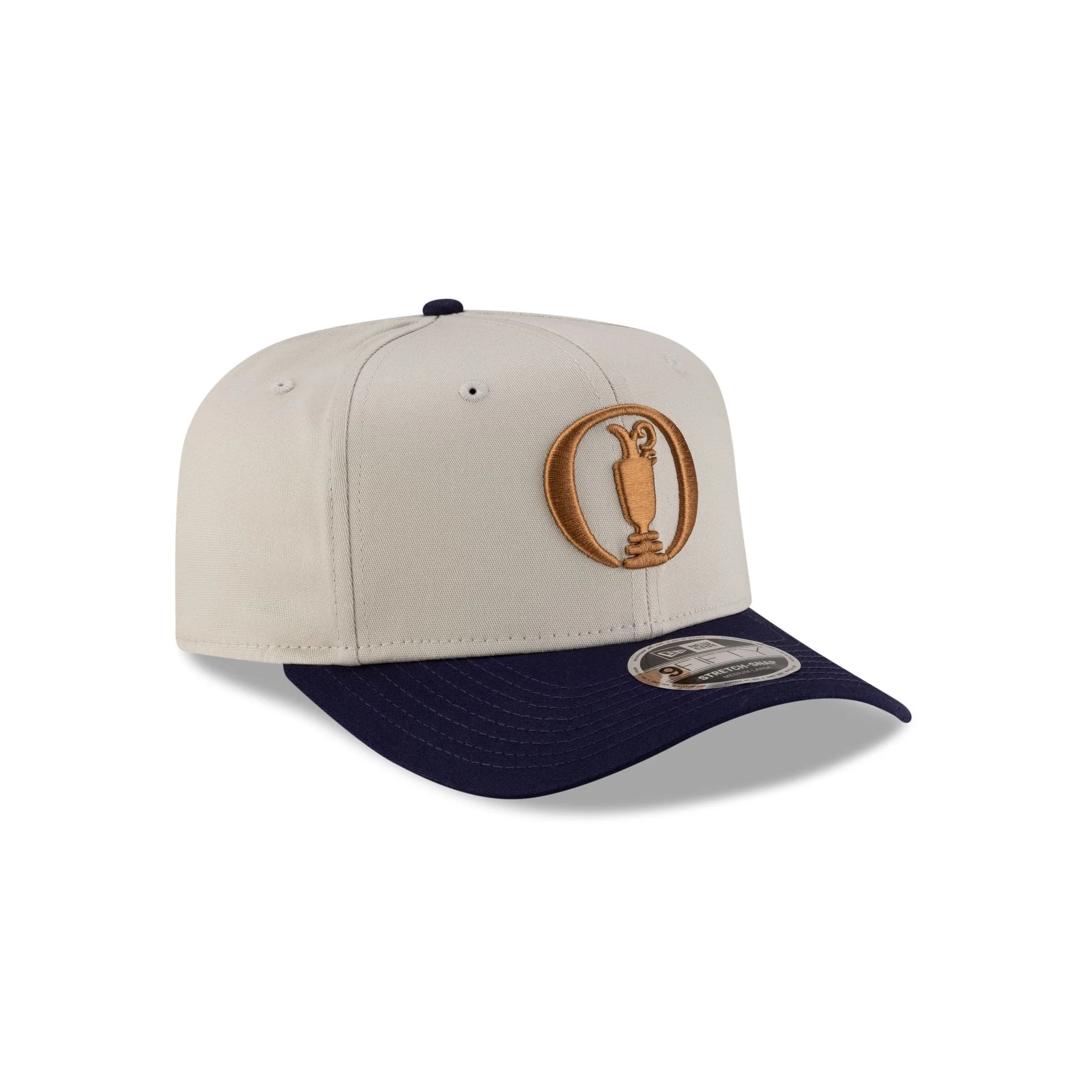 The Open Championships Stone Navy 9FIFTY Stretch-Snap Hat