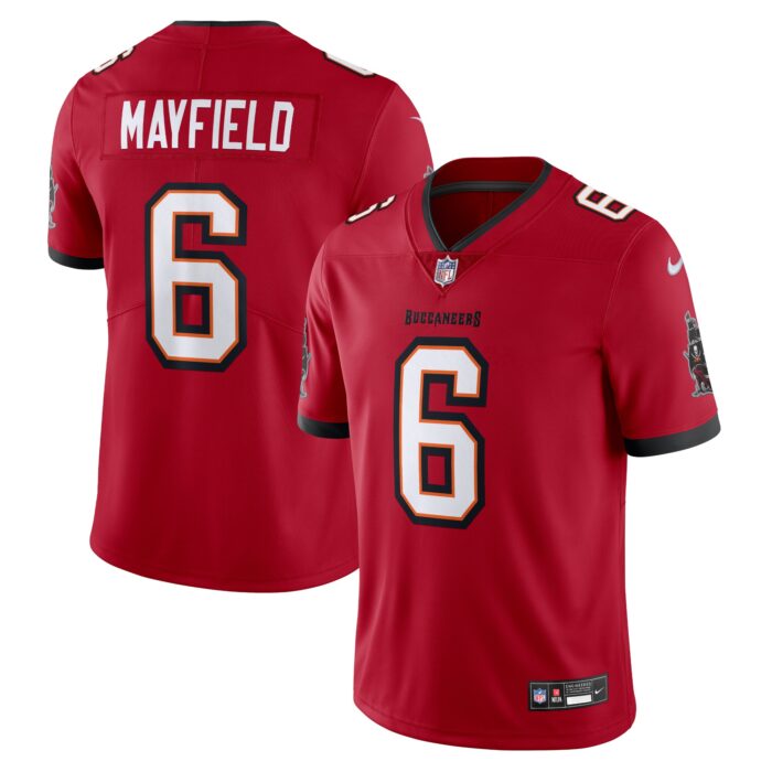 Men’s Tampa Bay Buccaneers Baker Mayfield Nike Red Vapor Untouchable Limited Jersey