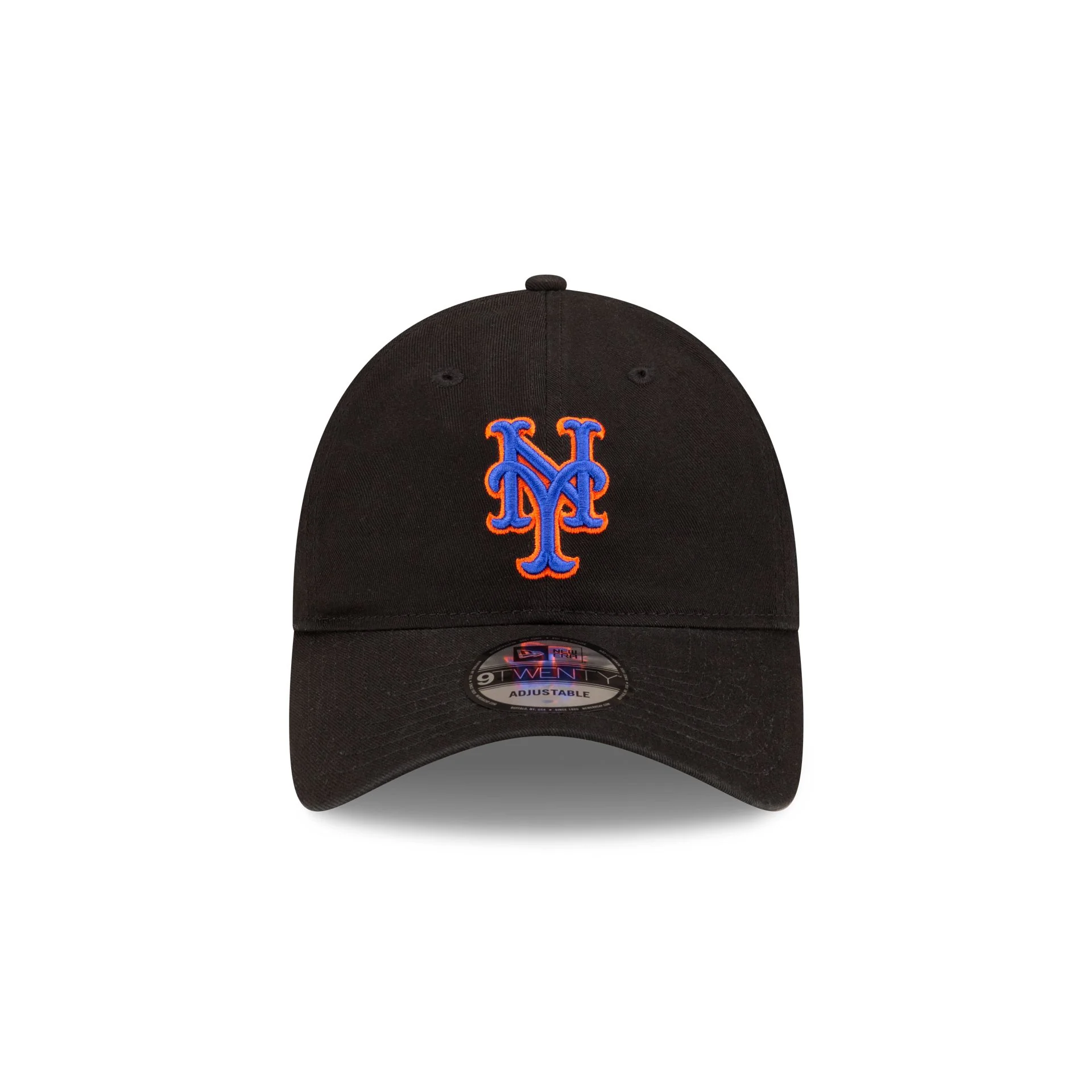 New York Mets Core Classic Black 9TWENTY Adjustable Hat