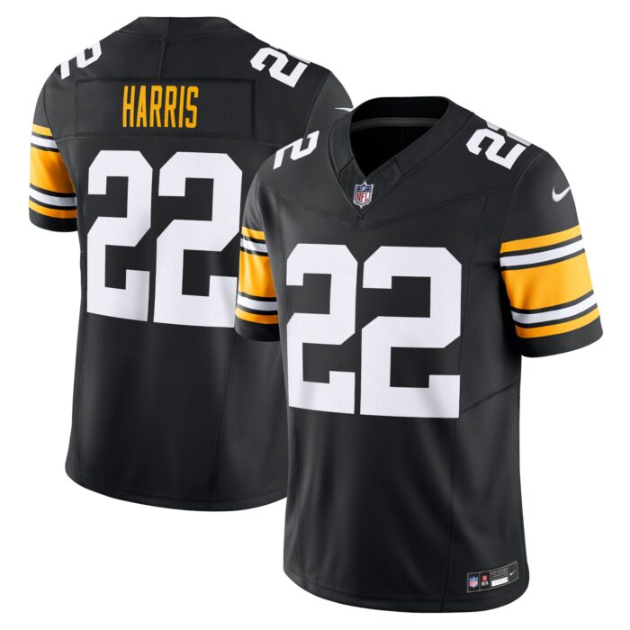 Men’s Pittsburgh Steelers Najee Harris Nike Black Vapor F.U.S.E. Limited Jersey