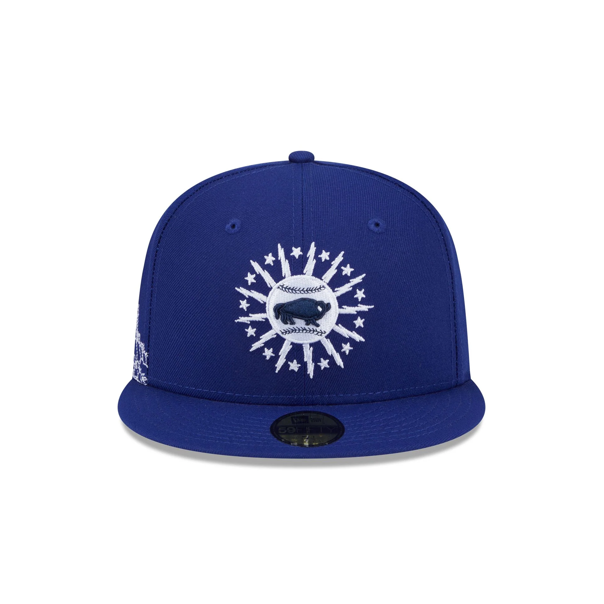 Buffalo Bisons Theme Night Blue 59FIFTY Fitted Hat