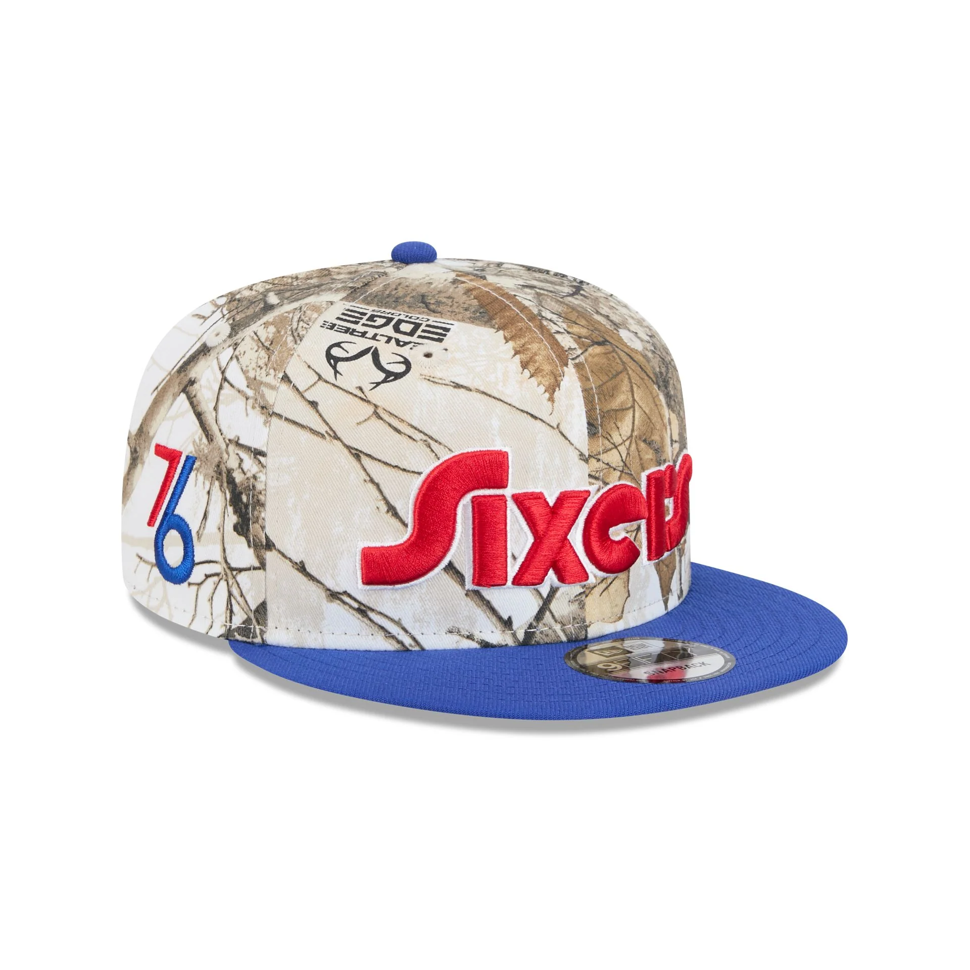 Philadelphia 76ers 2024 Country x City Realtree 9FIFTY Snapback Hat