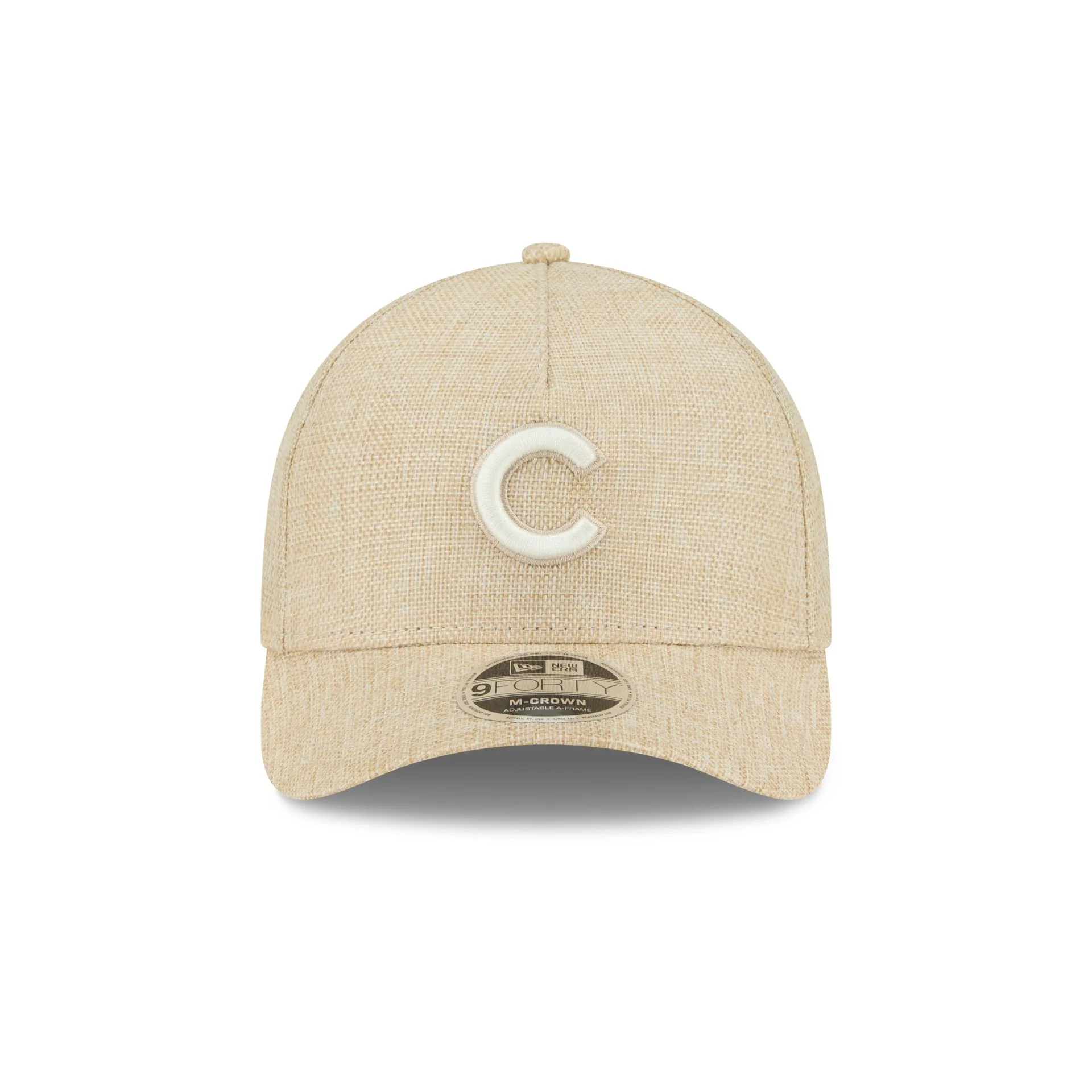 Chicago Cubs Cotton Weave Stone 9FORTY M-Crown A-Frame Snapback Hat