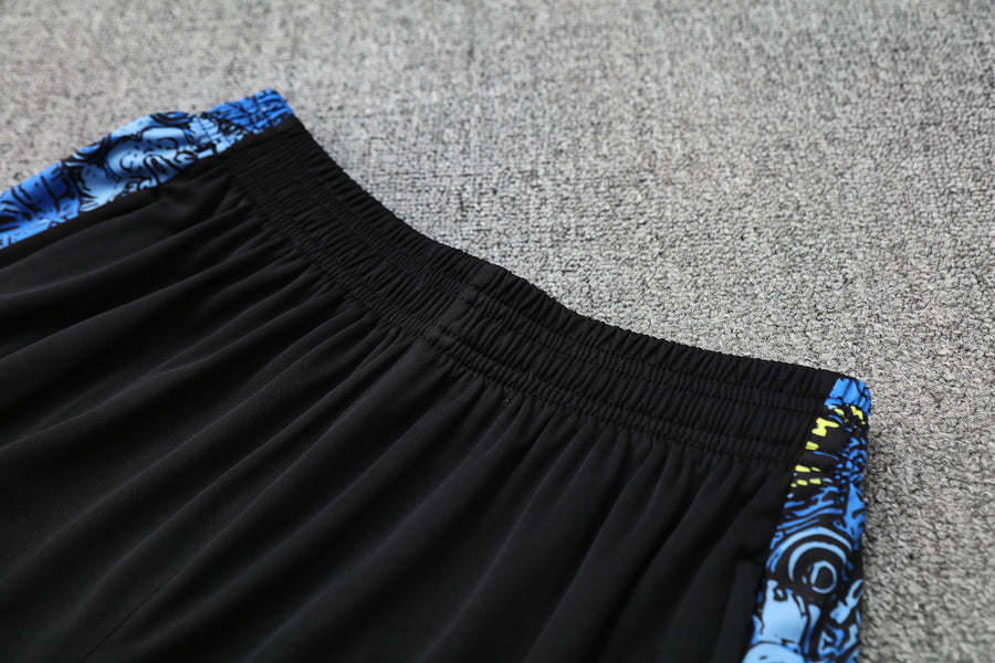 Kit Tank Top + Shorts Brazil Christ the Redeemer Blue Training 25/26