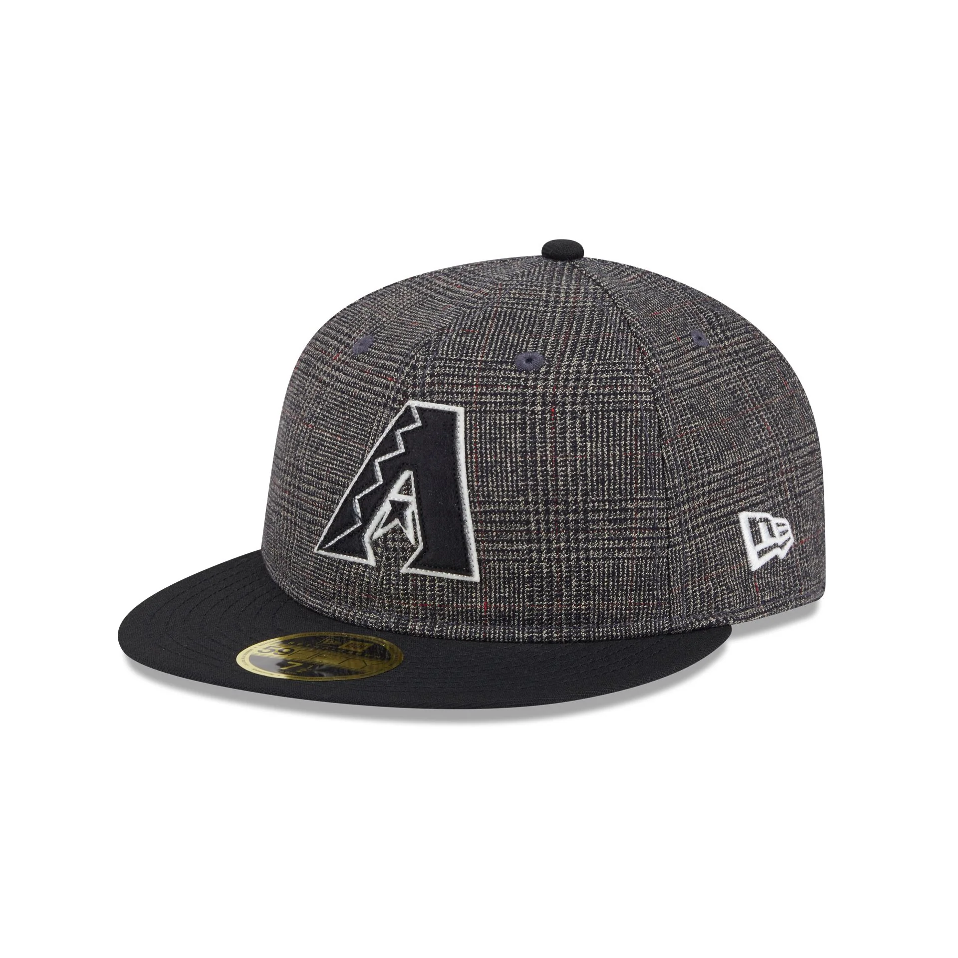 Arizona Diamondbacks Plaid Retro Crown 59FIFTY Fitted Hat
