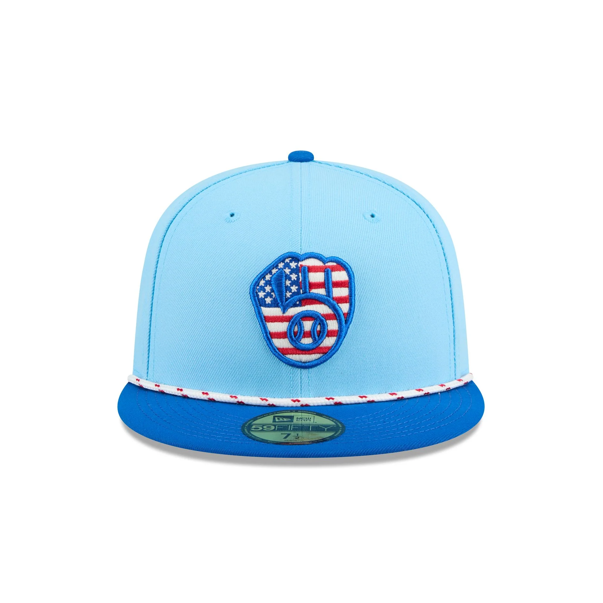 Milwaukee Brewers Independence Day 2025 59FIFTY Fitted Hat