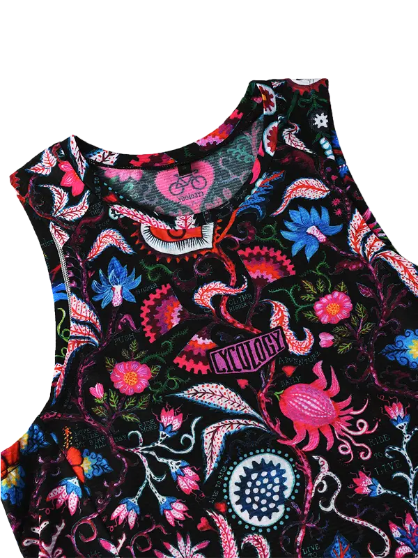 Secret Garden Sleeveless Women's Base Layer