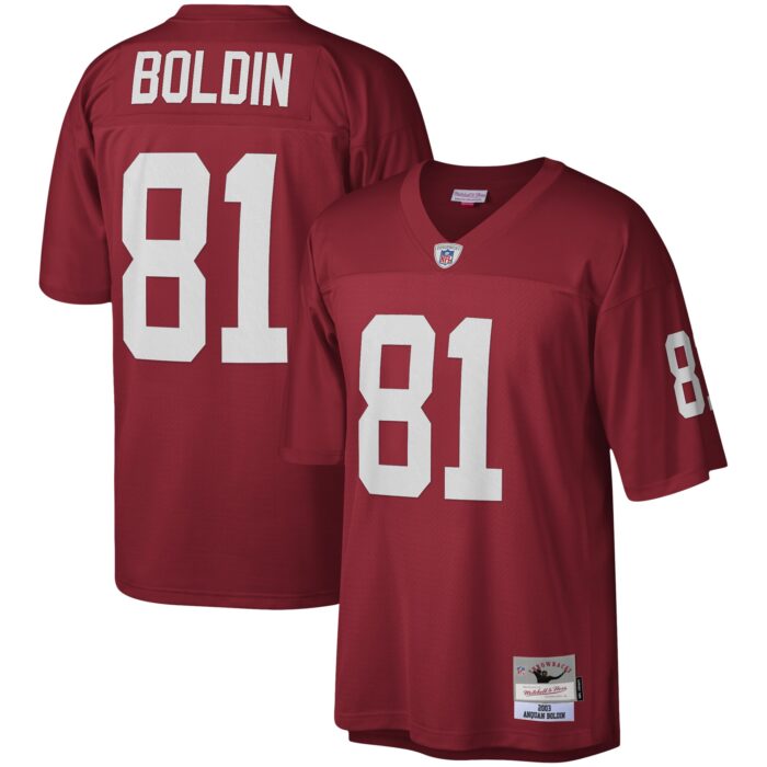 Men’s Arizona Cardinals Anquan Boldin Mitchell & Ness Cardinal Legacy Replica Jersey