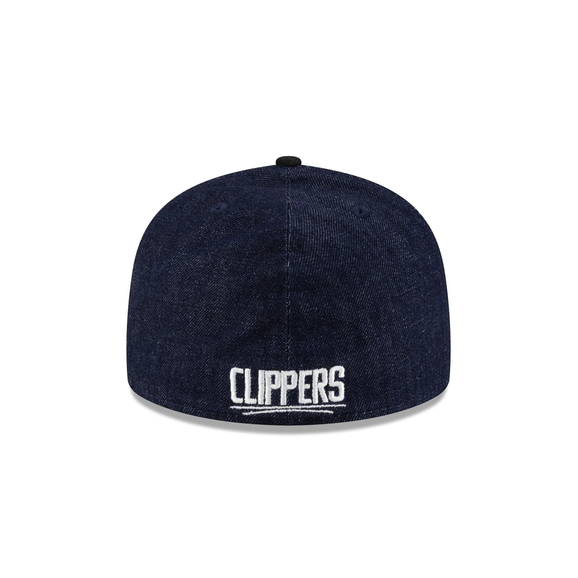 Los Angeles Clippers Navy Denim 59FIFTY A-Frame Fitted Hat
