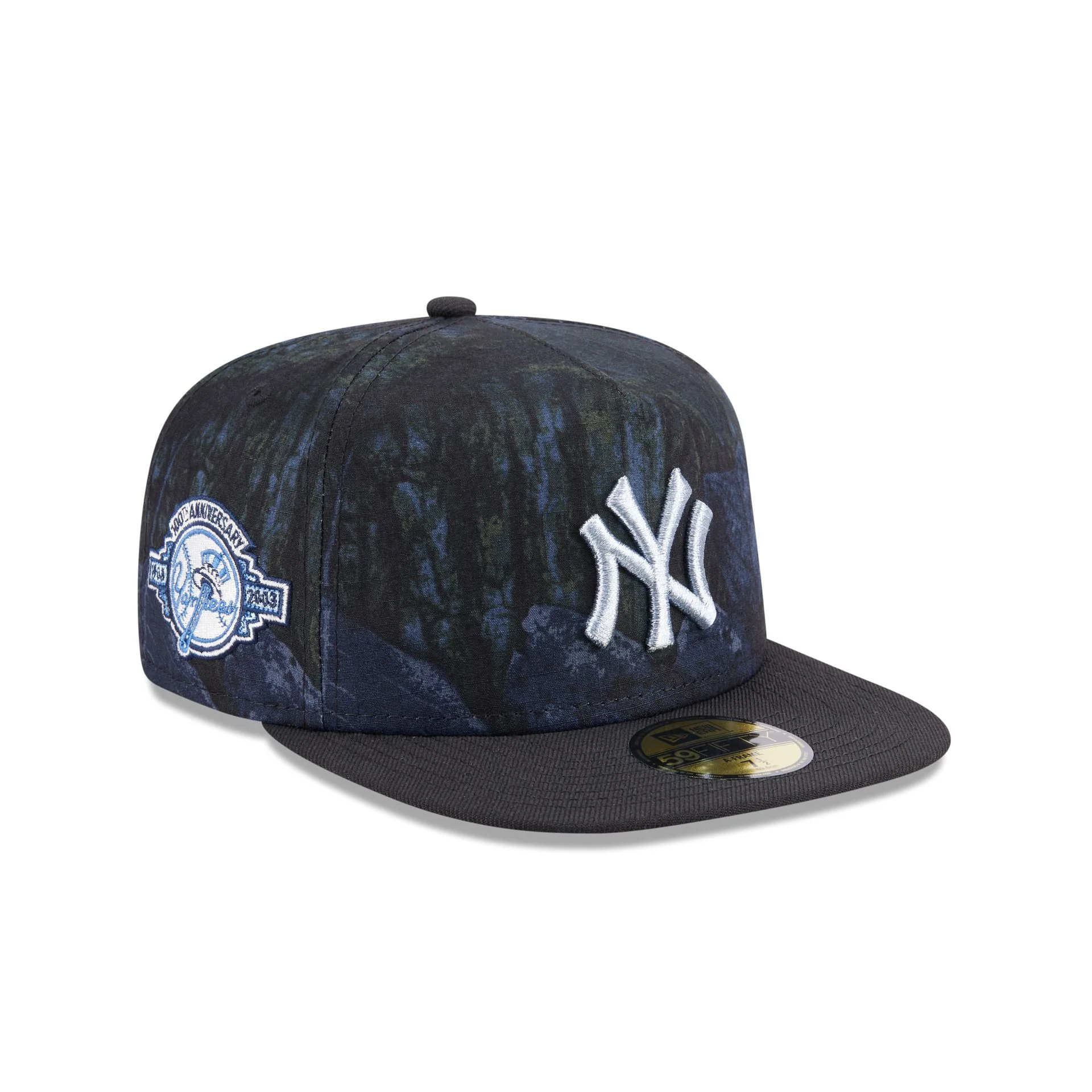 Just Caps Ripstop Camo New York Yankees 59FIFTY A-Frame Fitted Hat