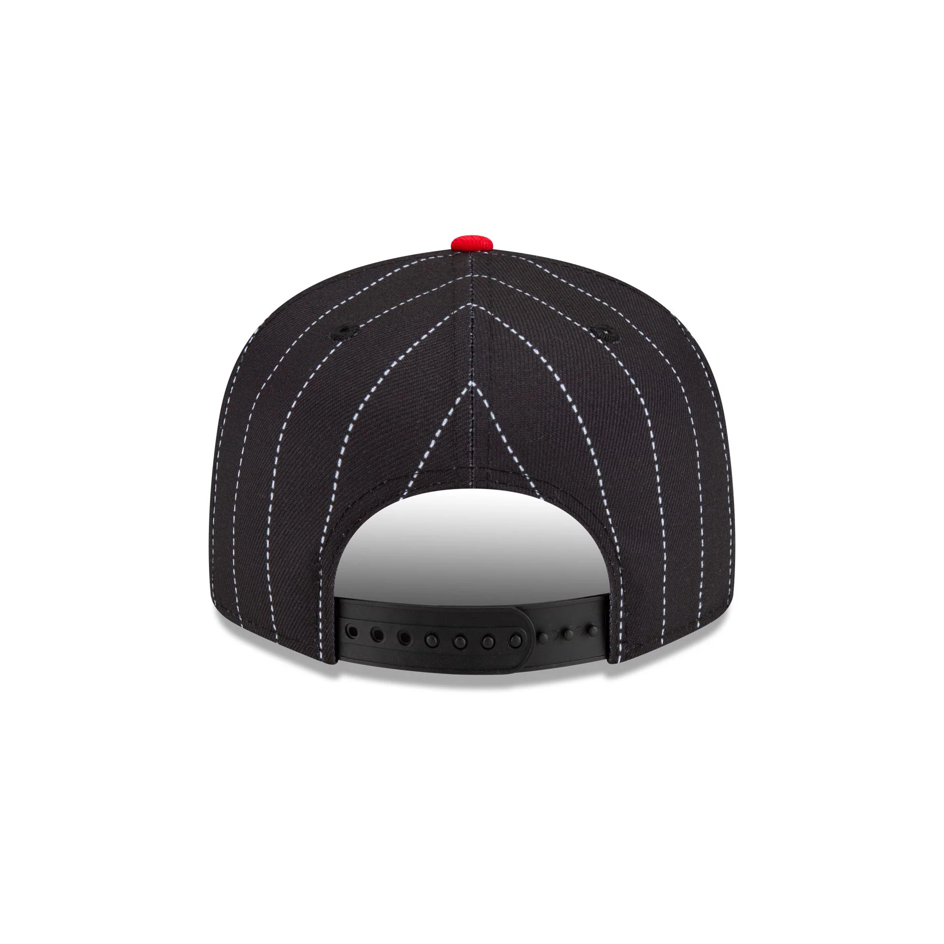 Just Caps NBA Champion Pinstripe Chicago Bulls 9FIFTY Snapback Hat