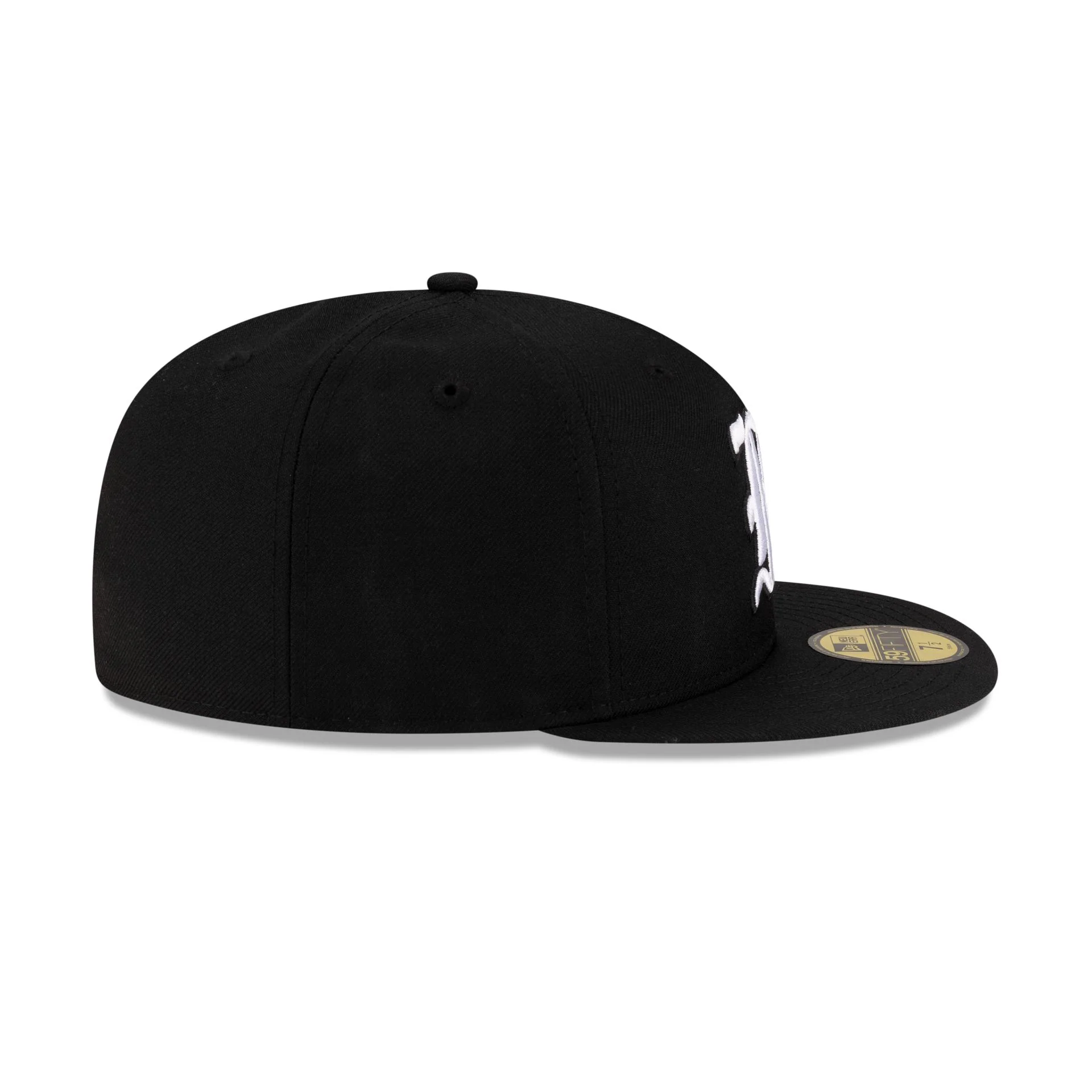 Just Caps Gothic Script Montgomery Rebels 59FIFTY Fitted Hat